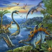 Fascinating Dinos 3 x 49 vnt.