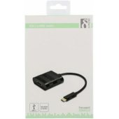 Adapter USB 3.1 Type-C to HDMI Black