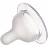 Silicone Teat for S-shaped bottle XL (fast/ pair) 2pcs