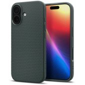 Liquid Air dėklas „iPhone 17“, tamsiai žalias