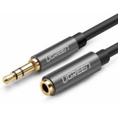 10595 AUX kabelio ilgintuvas mini-jack 3,5 mm 3 m pilkas