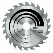 Bosch Piła tarczowa OPTILINE WOOD 210x30x2,8mm 48z. 2608640623