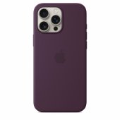 iPhone 16 Pro Max Silicone Case with MagSafe - Plum MYYW3ZM/ A