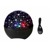 Star Projector Night Light Speaker 2in1 Black