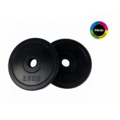Rubber Plates 2 x 2,50 kg