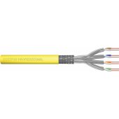 Kabel teleinformatyczny S/ FTP kat.7A LS0H drut żółty Dca DK-1