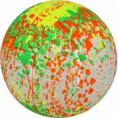 Enero Piłka gumowa dla dzieci kolorowa 20cm Enero