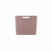 Basket Jute Pink 20L 36x28x23cm