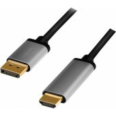 LogiLink DisplayPort - HDMI 2.0m (CDA0107)