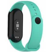 Silikoninis dirželis Xiaomi Mi Band 8 / 9 / 10, mėtų spalvos