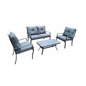 BOSLER table, sofa and 2 chairs