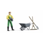 Ūkininko figūrėlės rinkinys su priedais - 62610