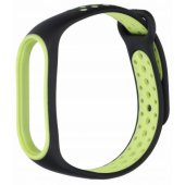 Silikoninis dirželis Xiaomi Mi Band 5/ 6/ 7 žalias (05)
