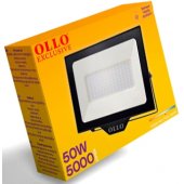 LED vandeniui atsparus lauko prožektorius 50W, 5000Lm, 4000K, IP65