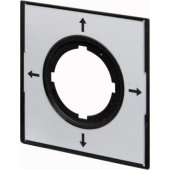Eaton descriptive plaque aluminum square ARROWS UP/ DOWN LEFT/ P