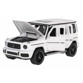 Metalinis automobilio modelis Mercedes Benz AMG G63 1:32 RASTAR, baltas