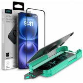 "Armorite Tempered Glass iPhone 16 Pro Max" Black