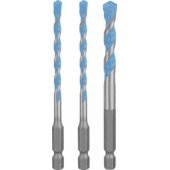 Bosch Expert HEX-9 MultiConstruction universalių grąžtų rinkinys, 3 vnt. (Ø 5 / 6 / 8m