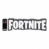 Fortnite logotipo šviestuvas