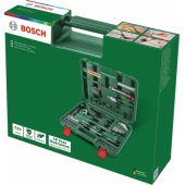 Bosch Powertools tool set, 73 pieces (green, with tool case)