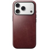 Modern Leather Case iPhone 17 Pro Burgundy Horween
