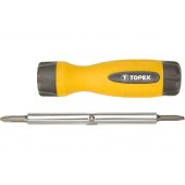 Topex Reversible screwdriver set of 4pcs. - 39D516