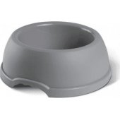Barry King Miska plastikowa dla psów XL, 2,25L, szara, śr. 29cm,