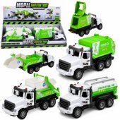 Municipal Vehicle Metal Cabin Drive Opening Doors Lights Sounds 1:46