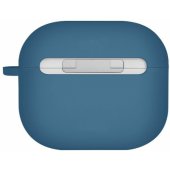 Nexo Case AirPods 4 + Ear Hooks Silicone Pacific Blue