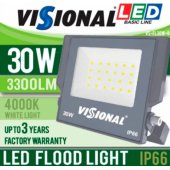 Lauko LED prožektorius 30W BASIC Line, 4000K - neutrali balta spalva