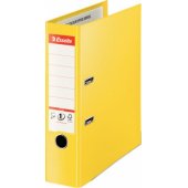Segregator Esselte No.1 Vivida Plus dźwigniowy A4 80mm żółty (10K013 M