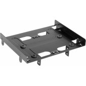 Adapter mount BayExtension black 5.25 to 4x2.5 / 2x2.5+1x3.5