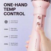 Hair styling comb - Air Sculpt 5in1 Pink
