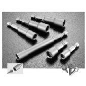 Jonnesway 8 mm magnetinis antgalis 1/ 4" x 65 mm atsuktuvui D165MN08M