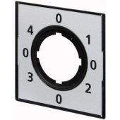 Eaton Aluminum square description plate 0-1-0-2-0-3-0-4 M22-XCK2