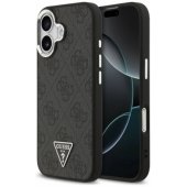 4G trikampio logotipo „MagSafe“ dėklas, skirtas „iPhone 17“, juodas