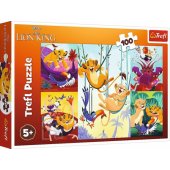 Puzzle - "100" - Brave Lion King / Disney Lion King Trefl 16478