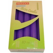 Table Candle Violet Ø2x17cm 10pcs