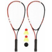 Speedbadmintono rinkinys AVENTO 46BL, raudona/ pilka