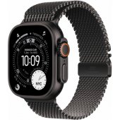 49mm Black Titanium Milanese Loop - Large