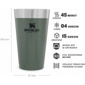 Adventure The Stacking alaus bokalas 0,47L žalias