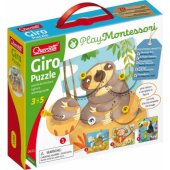 Quercetti Montessori gyvūnų dėlionė Giro 0611