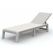 Mallorca 187.5 x 58 x 29cm with Pillow White