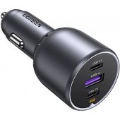 EC705 130W 2x USB-C 1x USB-A Grey
