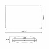 Maclean MACLEAN MCE292W LED wall lamp house number with twilight se