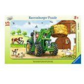 Ravensburger Puzzle Ciągnik roliczy 15 - 060443