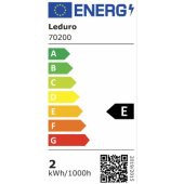 FILAMENT G45 2W E27 3000K 70200