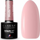 Claresa Soak Off UV/ LED Nude lakier hybrydowy 107 5g