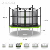 Jump Pro Inner Net 10FT 312cm