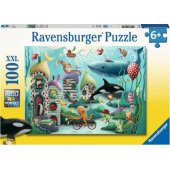 Ravensburger dėlionė, 100 XXL detalių, povandeninis pasaulis